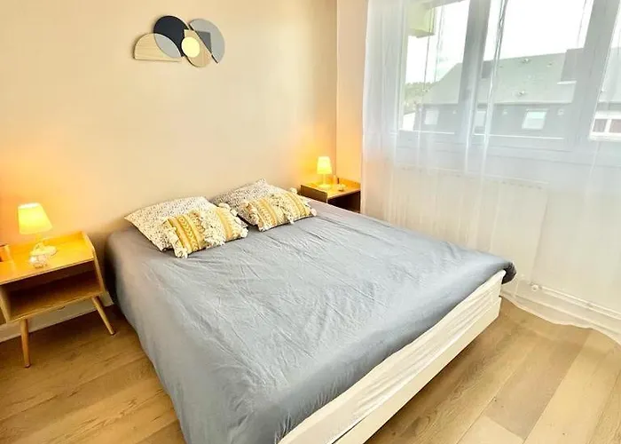 Apartmán Le Cosy Avec Piscine, Balcon Et Parking